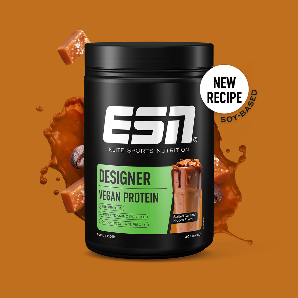 Veganes Designer Proteinpulver mit Soja